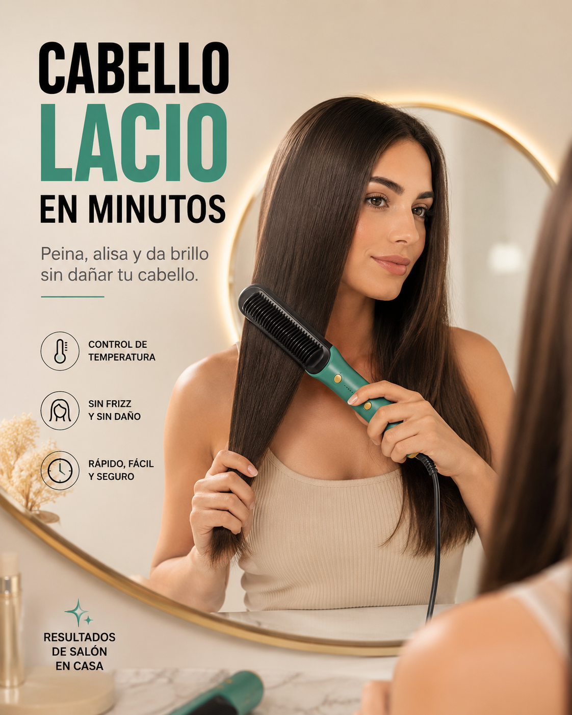 LissGlow Peine Alisador