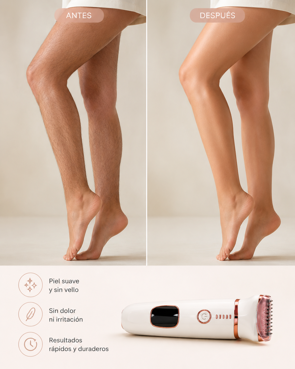 Depiladora Facial Deluxe para Mujer 5 en 1