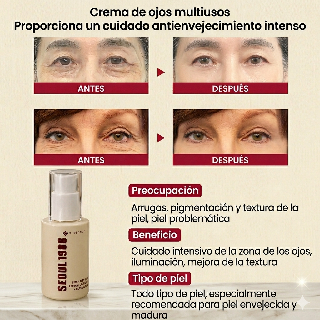 Crema para ojos Seoul 1988