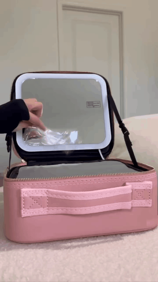 Cosmetiquera Con Espejo Led